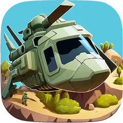 Взломанная Islands Control: Army War (Айлэндс Контрол)  [МОД Много монет] - последняя версия apk на Андроид