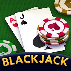Взлом Blackjack 21: online casino (Блэкджек 21)  [МОД Unlimited Money] - полная версия apk на Андроид