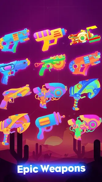Beat Fire - Edm Gun Music Game  [МОД Mega Pack] Screenshot 5