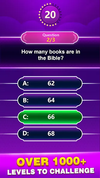 Bible Trivia - Word Quiz Game (Библейская викторина)  [МОД Menu] Screenshot 2
