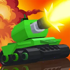 Взлом Super Tank Hero (Танковые сражения )  [МОД Много денег] - последняя версия apk на Андроид