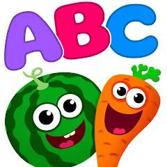 Взломанная ABC kids! Alphabet learning!  [МОД Unlocked] - полная версия apk на Андроид