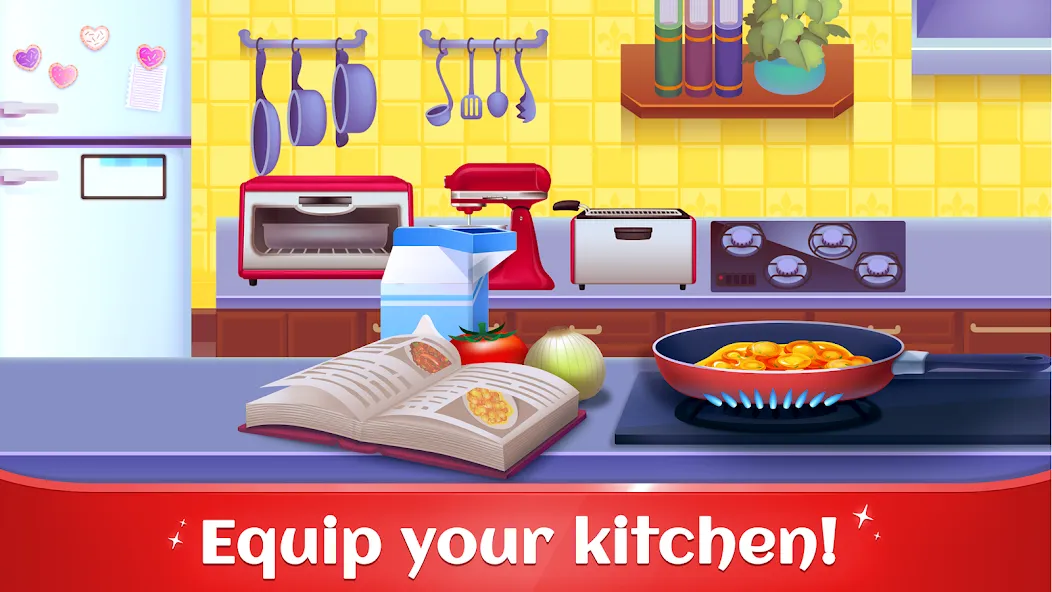 Cookbook Master: Cooking Games (Кулинарный Мастер)  [МОД Бесконечные деньги] Screenshot 1