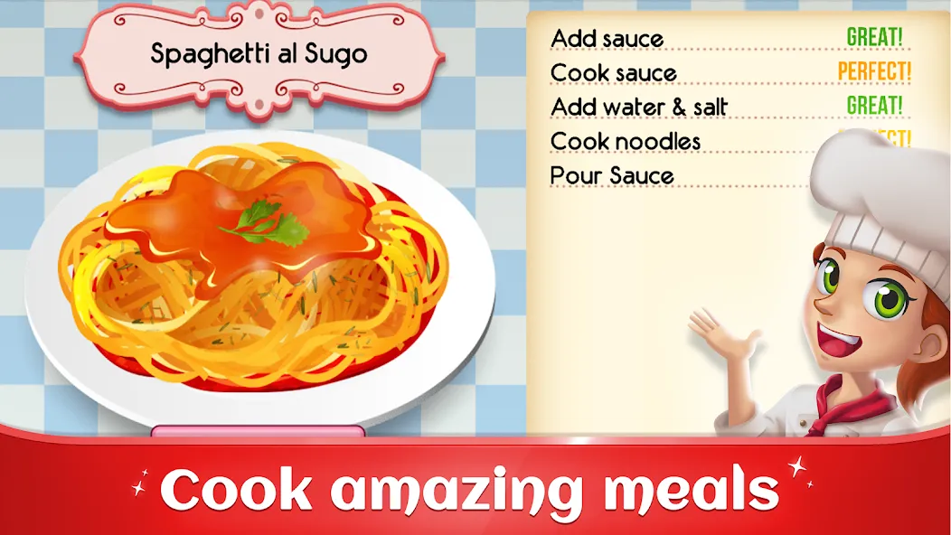 Cookbook Master: Cooking Games (Кулинарный Мастер)  [МОД Бесконечные деньги] Screenshot 2