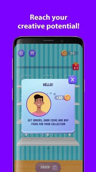 A4 Aquaprint workshop challeng  [МОД Бесконечные деньги] Screenshot 2