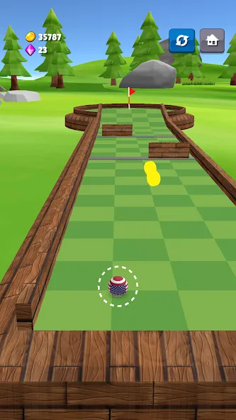 Mini Golf Game - Putt Putt 3D (Мини Гольф Челлендж)  [МОД Unlocked] Screenshot 1