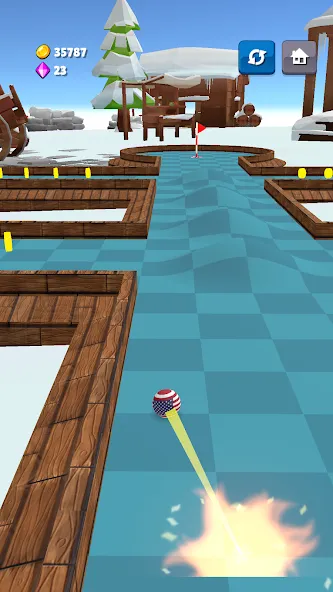 Mini Golf Game - Putt Putt 3D (Мини Гольф Челлендж)  [МОД Unlocked] Screenshot 3