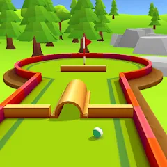 Скачать взлом Mini Golf Game - Putt Putt 3D (Мини Гольф Челлендж)  [МОД Unlocked] - полная версия apk на Андроид
