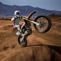 Скачать взломанную Dirt MX Bikes KTM Motocross 3D (Дирт МХ Байкс КТМ Мотокросс 3Д)  [МОД Меню] - стабильная версия apk на Андроид