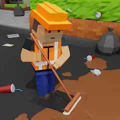 Скачать взлом Cleaning Idle (Клининг Айдл)  [МОД Unlocked] - последняя версия apk на Андроид