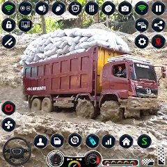 Скачать взлом Mud Truck Runner Simulator 3D  [МОД Меню] - стабильная версия apk на Андроид
