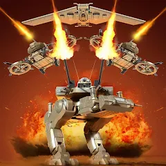 Взломанная Assault Bots: Multiplayer (Ассальт Ботс)  [МОД Mega Pack] - полная версия apk на Андроид