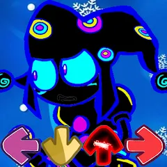 Скачать взломанную Digital Night Music Battles (ФНФ Мод Мику Музыкальное Шоу)  [МОД Много денег] - полная версия apk на Андроид