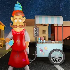 Скачать взлом Ice Cream Man: Horror Scream (Айс Скрим)  [МОД Menu] - последняя версия apk на Андроид