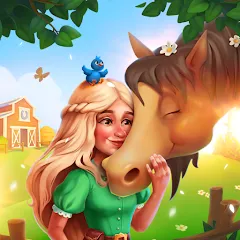 Взломанная Homesteads: Dream Farm (Хомстедс)  [МОД Mega Pack] - последняя версия apk на Андроид