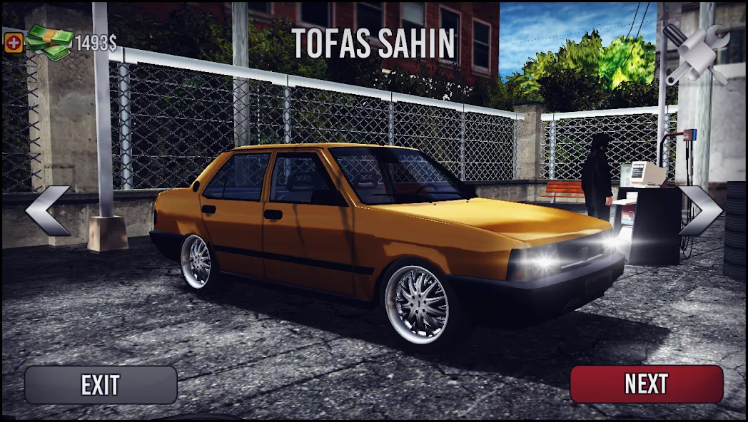 Tofaş Drift Simulator  [МОД Бесконечные монеты] Screenshot 1