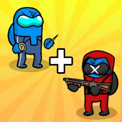 Скачать взлом Merge Imposter (Мерж Импостер)  [МОД Unlimited Money] - стабильная версия apk на Андроид