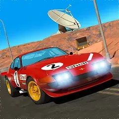 Скачать взлом Rally Car : Extreme Fury Race (Ралли Кар)  [МОД Все открыто] - полная версия apk на Андроид