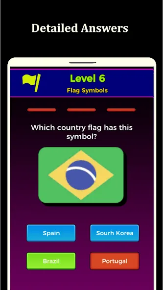 World Flags Quiz Game (Ворлд Флагс Квиз Гейм)  [МОД Бесконечные деньги] Screenshot 4