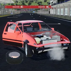 Скачать взломанную Destructive Car Race Generator (Деструктивный Генератор Гоночных Автомобилей)  [МОД Бесконечные монеты] - стабильная версия apk на Андроид