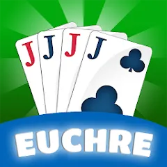 Скачать взломанную Euchre (Юкер)  [МОД Бесконечные деньги] - полная версия apk на Андроид