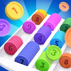 Скачать взлом Coin Sort (Коин сорт)  [МОД Много монет] - последняя версия apk на Андроид