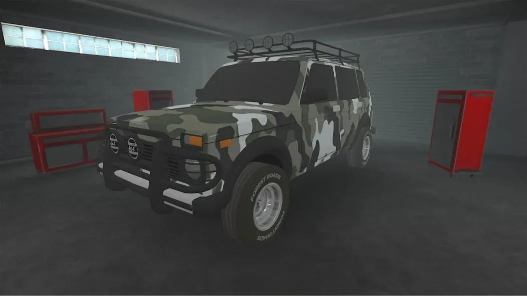 Forest Roads. Niva  [МОД Все открыто] Screenshot 2