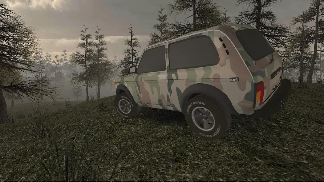 Forest Roads. Niva  [МОД Все открыто] Screenshot 5