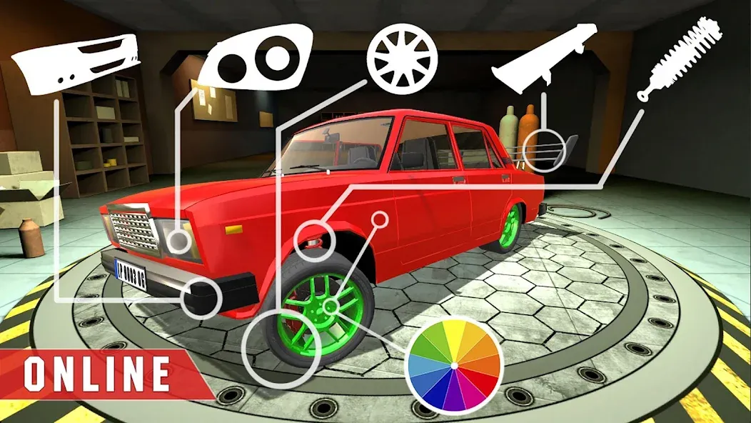 Real Cars Online Racing  [МОД Много денег] Screenshot 5