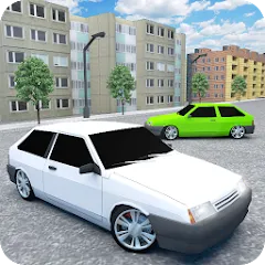 Скачать взлом Russian Cars: 8 in City  [МОД Menu] - полная версия apk на Андроид