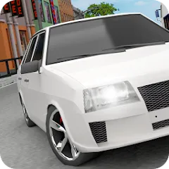 Взломанная Russian Cars: 99 and 9 in City  [МОД Menu] - стабильная версия apk на Андроид
