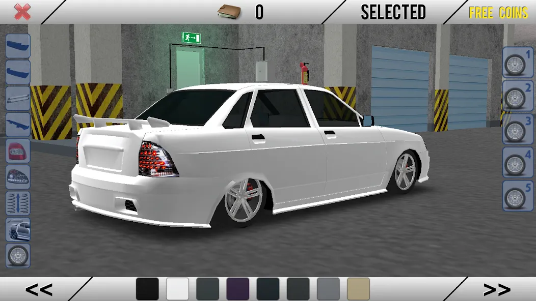 Russian Cars: Priorik  [МОД Много монет] Screenshot 1