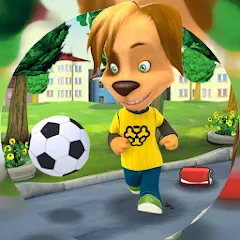 Скачать взломанную Pooches: Street Soccer  [МОД Бесконечные деньги] - стабильная версия apk на Андроид