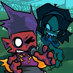 Скачать взлом Sunday Night Music Battle (Музыкальное сражение)  [МОД Menu] - стабильная версия apk на Андроид