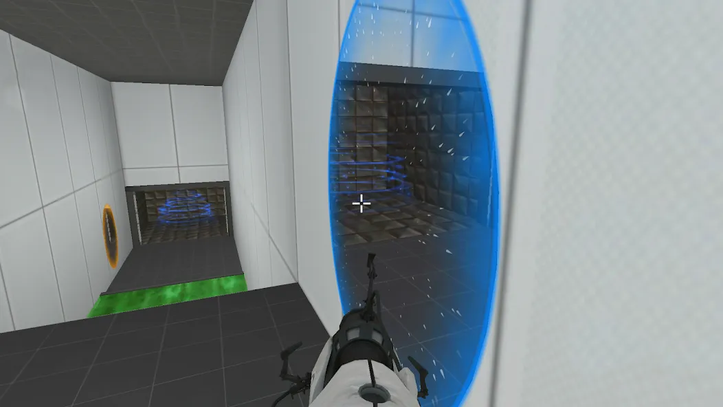 Portal Maze 2 game 3D aperture  [МОД Menu] Screenshot 1