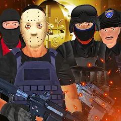 Скачать взлом Justice Rivals 3 Cops&Robbers  [МОД Все открыто] - полная версия apk на Андроид
