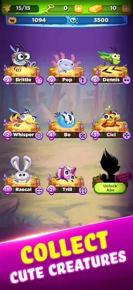 Best Fiends - Match 3 Puzzles (Бест Фиендс)  [МОД Menu] Screenshot 5