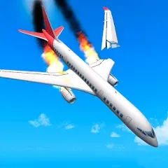 Скачать взлом Plane Crash: Flight Simulator (Плейн Краш)  [МОД Бесконечные деньги] - последняя версия apk на Андроид