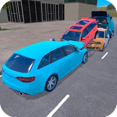 Скачать взломанную Traffic Crashes Car Crash (Трафик Краш Кар Краш)  [МОД Menu] - стабильная версия apk на Андроид