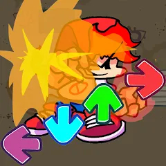 Скачать взломанную Music Battle Fire Fight Whitty (Бит Огонь Бой Мод Витти)  [МОД Бесконечные деньги] - полная версия apk на Андроид