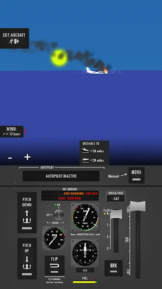 Flight Simulator 2d - sandbox  [МОД Все открыто] Screenshot 4