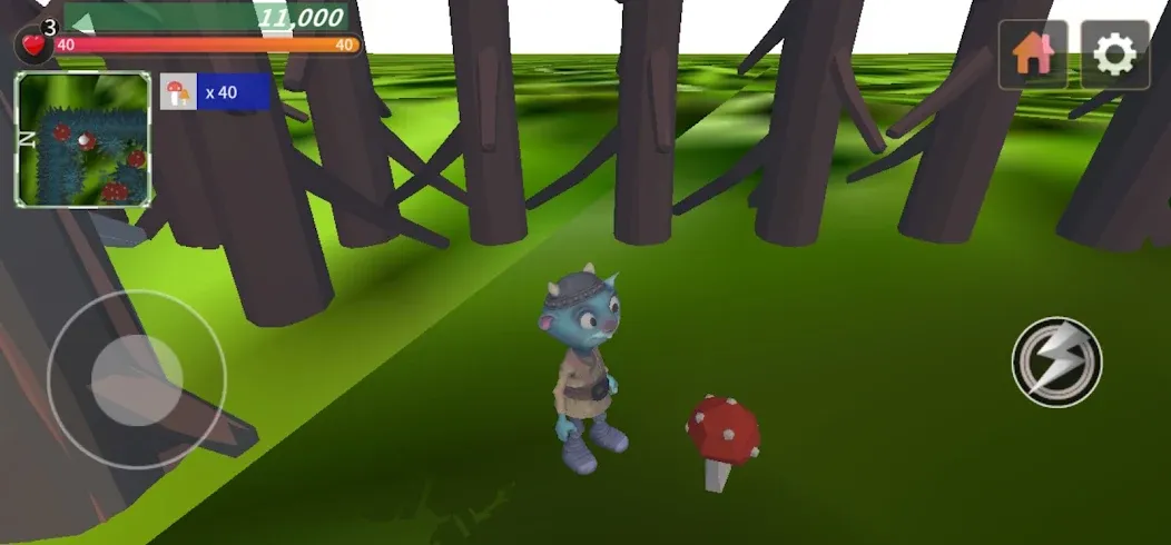 Forest Dimensions (Форест Дименшнс)  [МОД Много монет] Screenshot 1