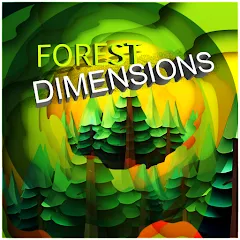 Скачать взломанную Forest Dimensions (Форест Дименшнс)  [МОД Много монет] - полная версия apk на Андроид