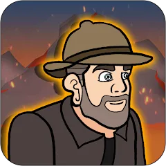 Взломанная Volcano Escape (Вулканическое бегство)  [МОД Меню] - последняя версия apk на Андроид