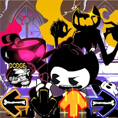 Взломанная Indie Battle Music Cross Fight (ФНФ Инди Кросс Ван Мод)  [МОД Mega Pack] - последняя версия apk на Андроид