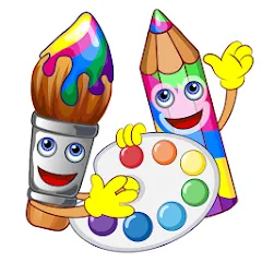 Взломанная Coloring pages  [МОД Mega Pack] - последняя версия apk на Андроид