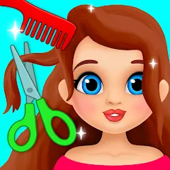 Взломанная Hair salon  [МОД Бесконечные деньги] - стабильная версия apk на Андроид