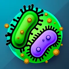 Скачать взломанную Bacteria (Бактерии)  [МОД Бесконечные монеты] - полная версия apk на Андроид
