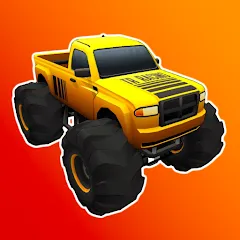 Скачать взломанную Monster Truck Rampage (Монстр Трак Рэмпейдж)  [МОД Меню] - полная версия apk на Андроид