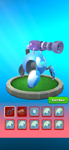 Pocket Robot Runner (Покет Робот Раннер)  [МОД Бесконечные деньги] Screenshot 2